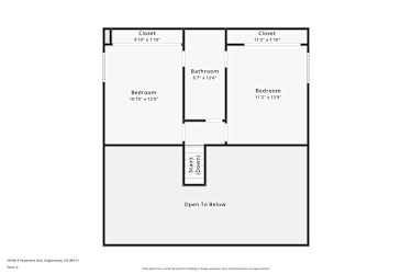 Floor plan 4 for 10165 E Peakview Ave