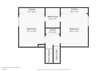 Floor plan 3 for 10165 E Peakview Ave