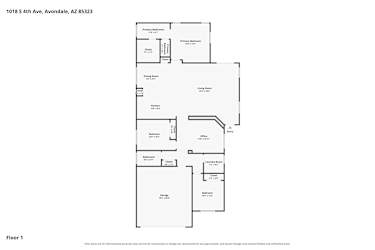 Floor plan 1 for 1018 S 4th Ave