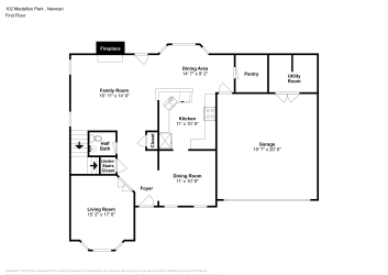 Floor plan 1 for 102 Medallion Park