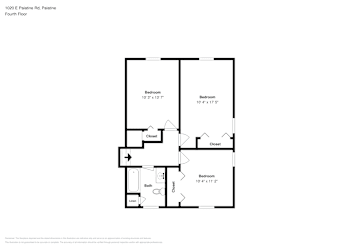 Floor plan 5 for 1020 E Palatine Rd