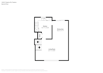 Floor plan 3 for 1020 E Palatine Rd