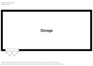 Floor plan 2 for 10206 Vista Cove Ct