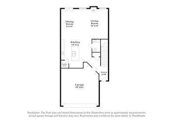 Floor plan 1 for 1021 Alder Grove Trl