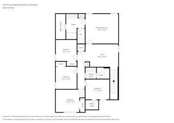 Floor plan 2 for 10210 Cool Waterlily Ave