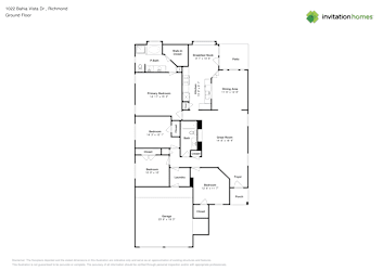 Floor plan 1 for 1022 Bahia Vista Dr