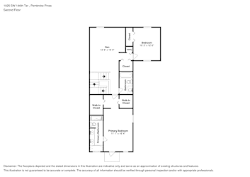 Floor plan 2 for 1025 SW 146th Ter