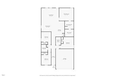Floor plan 1 for 10253 Tullamore Ridge Rd