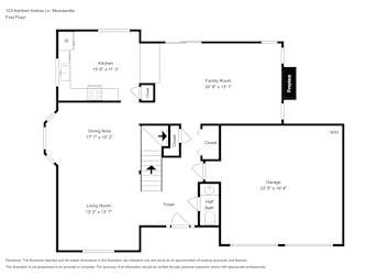 Floor plan 1 for 103 Ashford Hollow Ln