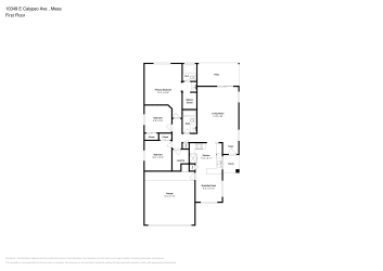 Floor plan 1 for 10349 E Calypso Ave