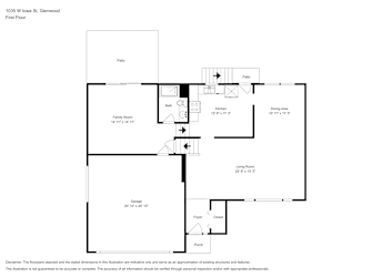 Floor plan 2 for 1035 W Iowa St