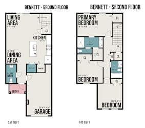 Floor plan 1 for 10366 Bradmore Rd #104