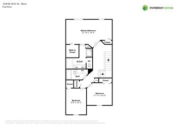 Floor plan 2 for 1038 NE 207th Ter