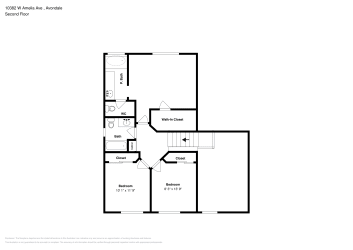 Floor plan 2 for 10382 W Amelia Ave