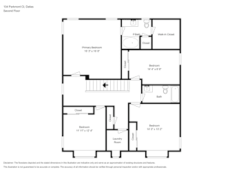 Floor plan 2 for 104 Parkmont Ct