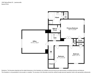 Floor plan 2 for 1040 Spring Brook Dr