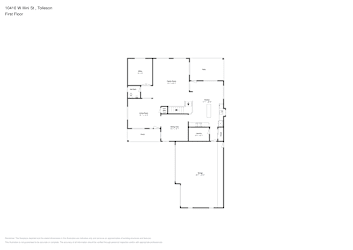Floor plan 1 for 10410 W Illini St