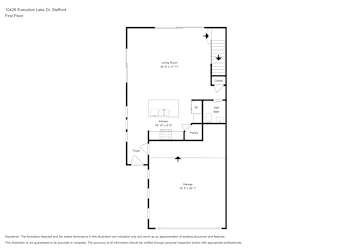 Floor plan 1 for 10426 Executive Lake Dr