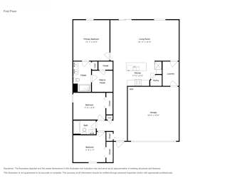 Floor plan 1 for 1043 Peach Creek Dr