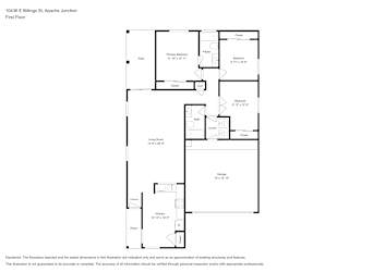 Floor plan 1 for 10436 E Billings St