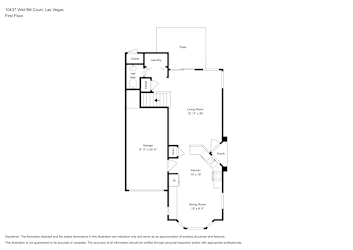 Floor plan 1 for 10437 Wild Bill Ct