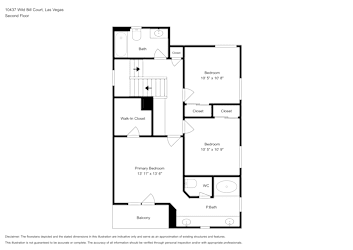Floor plan 2 for 10437 Wild Bill Ct