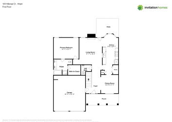 Floor plan 1 for 105 Hillcrest Ct