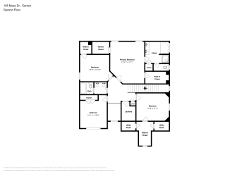 Floor plan 3 for 105 Moss Dr