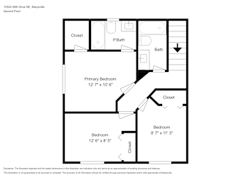 Floor plan 2 for 10504 56th Dr NE