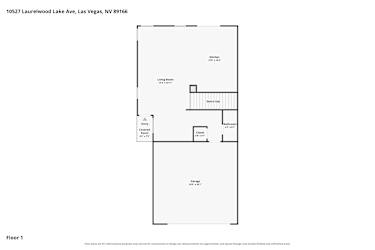 Floor plan 1 for 10527 Laurelwood Lake Ave