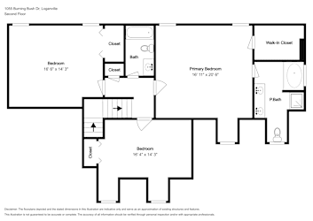 Floor plan 2 for 1055 Burning Bush Dr