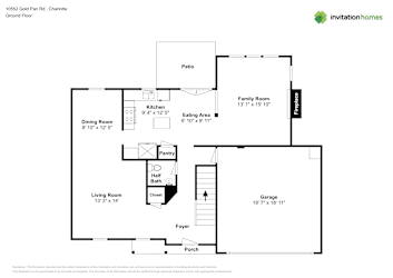 Floor plan 1 for 10552 Gold Pan Rd