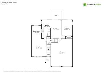 Floor plan 1 for 1059 Burnett St