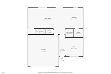 Floor plan 1 for 106 Cadish Pl