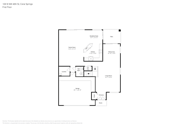 Floor plan 1 for 10616 NW 48th St