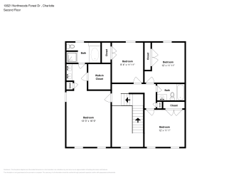 Floor plan 2 for 10621 Northwoods Forest Dr