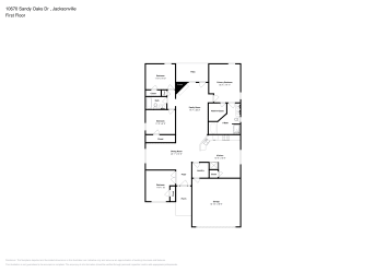 Floor plan 1 for 10670 Sandy Oaks Dr