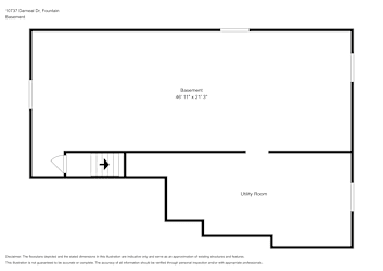 Floor plan 1 for 10737 Darneal Dr