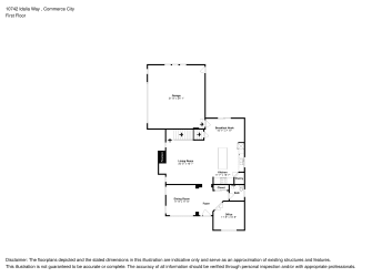 Floor plan 2 for 10742 Idalia Way