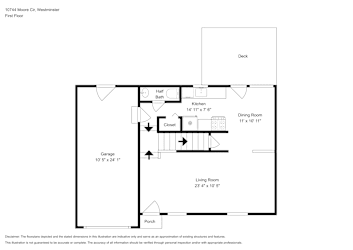 Floor plan 2 for 10744 Moore Cir