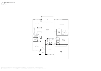 Floor plan 1 for 108 Greenfield Trl