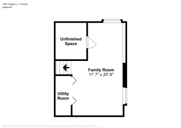 Floor plan 1 for 1082 Clogger Ln