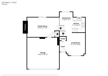 Floor plan 2 for 1082 Clogger Ln