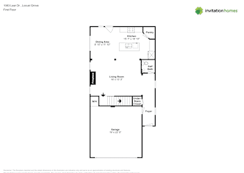 Floor plan 1 for 1083 Lear Dr