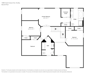 Floor plan 3 for 10880 Grand Canyon Ave