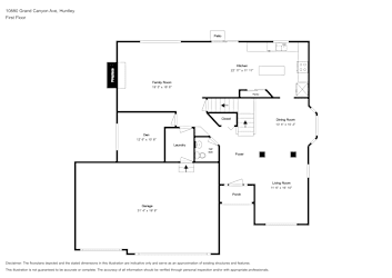 Floor plan 2 for 10880 Grand Canyon Ave