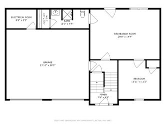 Floor plan 1 for 10891 Knotty Pine Place