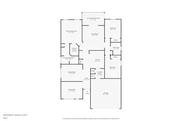 Floor plan 1 for 109 Rockhill Dr