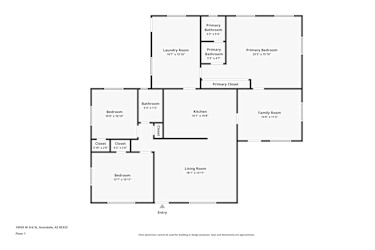 Floor plan 1 for 10935 W 3Rd St