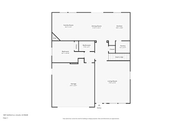 Floor plan 1 for 1097 Ashford Ln